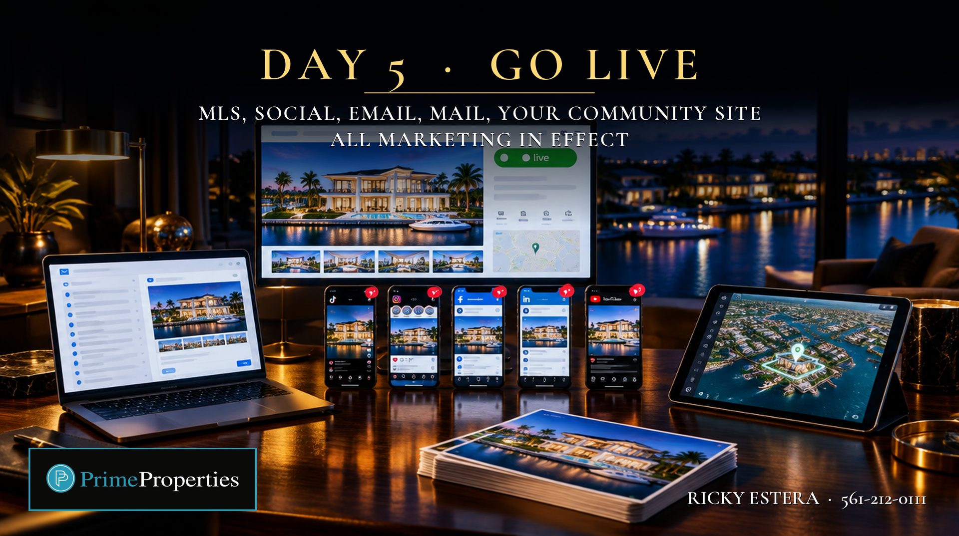Day 5, go live